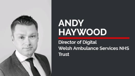Andy Haywood, Welsh Ambulace Service Trust